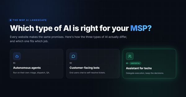 3 Types of AI for MSPs: Which One Do You Need?